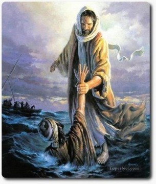 jesus christ Painting - All Things Heavenly jesus religious Christian